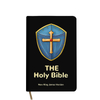 Professional Custom High Quality PU Leather Cover English Christian Bible Book Printing