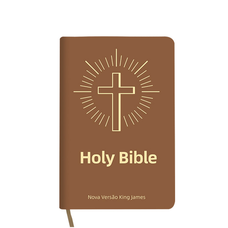 Hot-selling Black Cover Emboss Offset Printing Personalised Nkjv Study Bible 