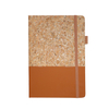 Wholesale Custom Logo Three Fold Warehouse Cork Notebook with Pen