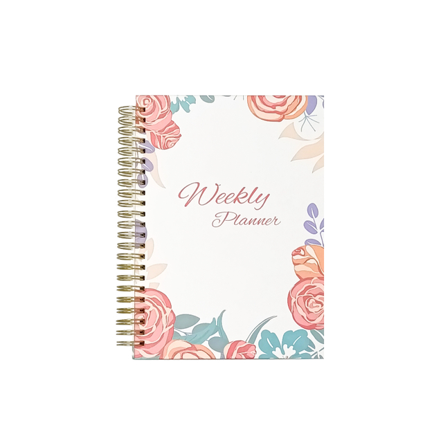Customized Wholesale School Supplies A5 Journal Diary Agenda Hardcover Spiral Notebook Printing