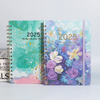 Custom Logo Colorful ODM Cover Cartoon Leather Spiral Notebook Cover Factory