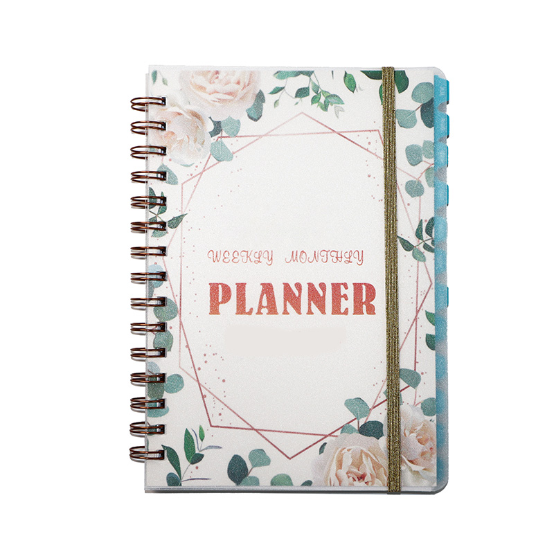 Hard Cover Schedule Planner Custom Notebooks A5 Large Spiral Notebook Manufacturers