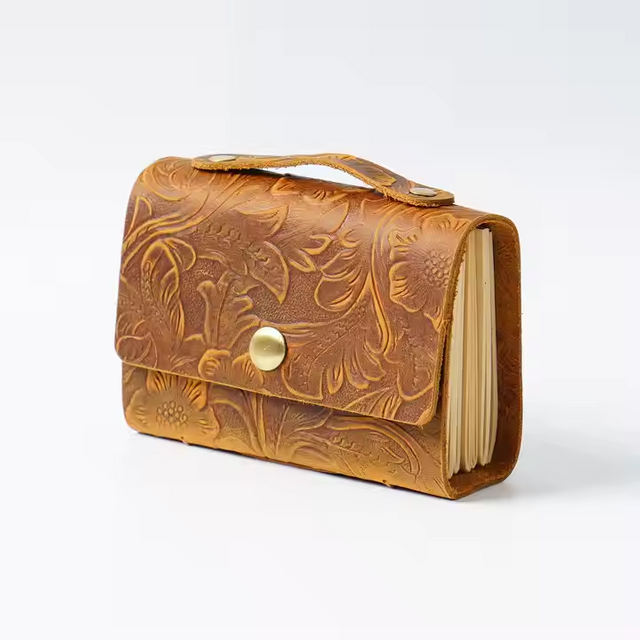 Travel Bound Journal Personalized ODM Supplies Genuine Leather Notebook 