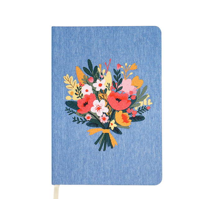 Custom A5 Daily Weekly Planner Diary Journal Environmentally Friendly Linen Notebook A5