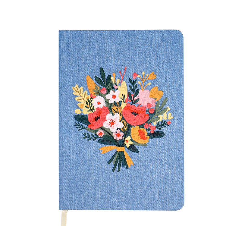 Custom A5 Daily Weekly Planner Diary Journal Environmentally Friendly Linen Notebook A5
