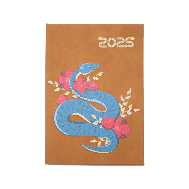 Professionally Factory High Quality Custom Fashion Blue PU Leather Plain Journal for Wedding A5 Notebooks