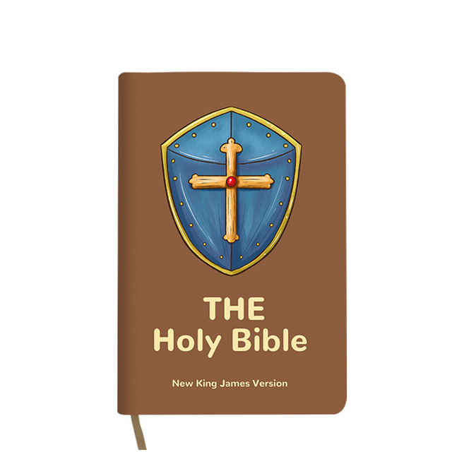 Professional Custom High Quality PU Leather Cover English Christian Bible Book Printing