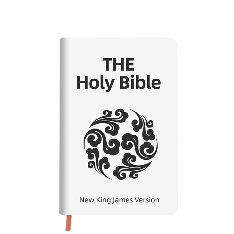 Custom Design Holy Bible Leather Cover English Kjv Cute Bible Esv Manufacturer