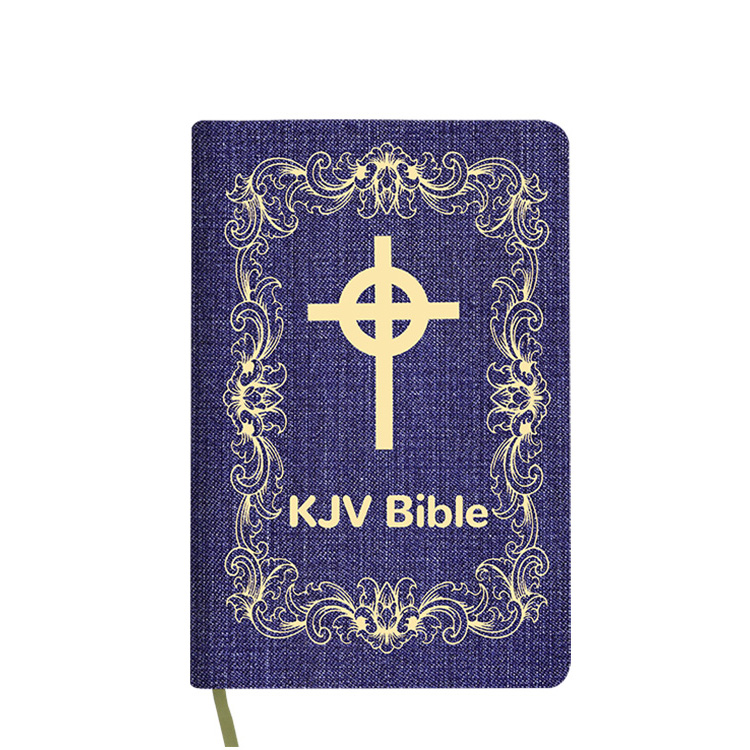 Wholesale New Customized PU Leather Printing King James Version Oldest Printed Bible