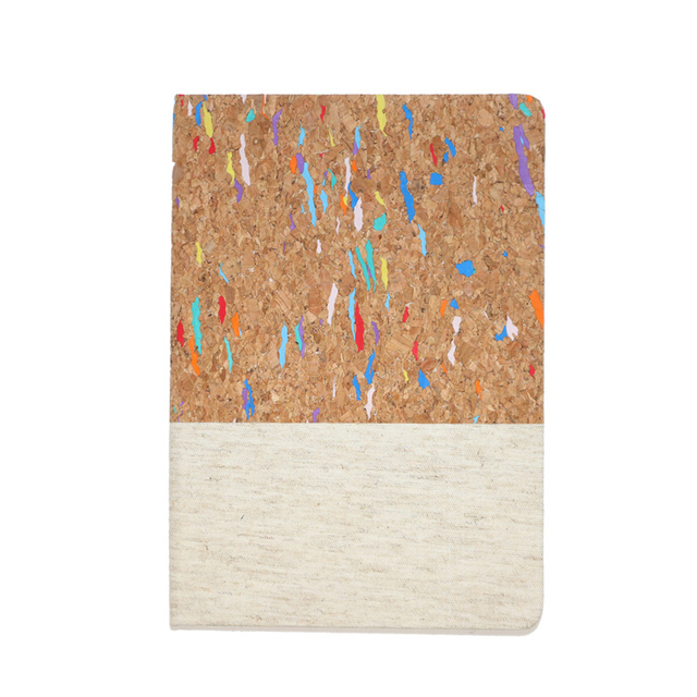 Practical A5 Cork Cover Notebook Custom Logo Cork Notebook Printing And Binding