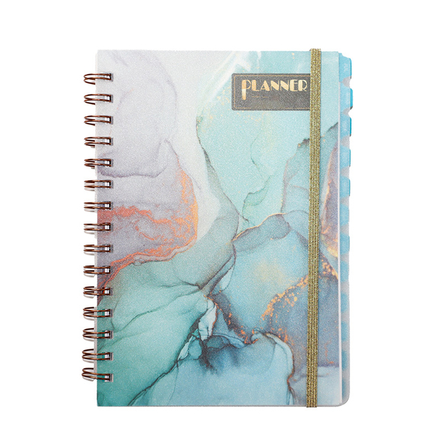 Hard Cover Schedule Planner Custom Notebooks A5 Large Spiral Notebook Manufacturers