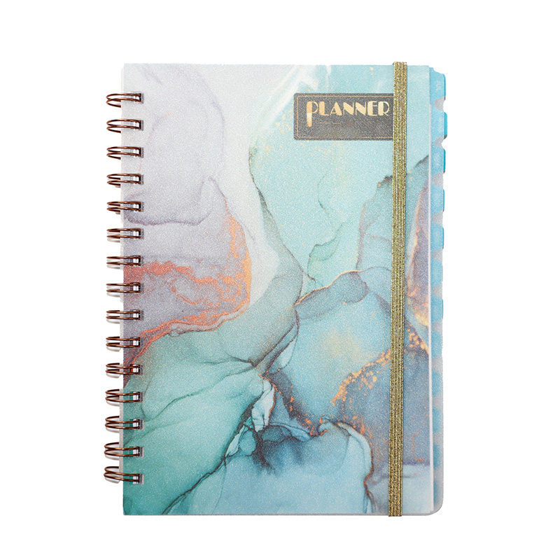 Hard Cover Schedule Planner Custom Notebooks A5 Large Spiral Notebook Manufacturers