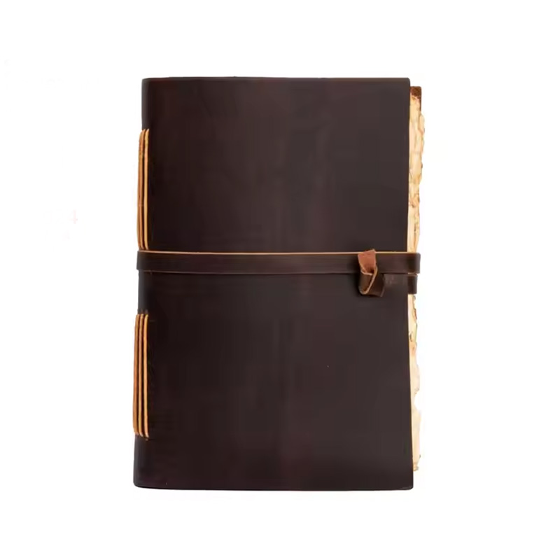 OEM ODM Factory Genuine Leather Notebooks at Wholesale Price 