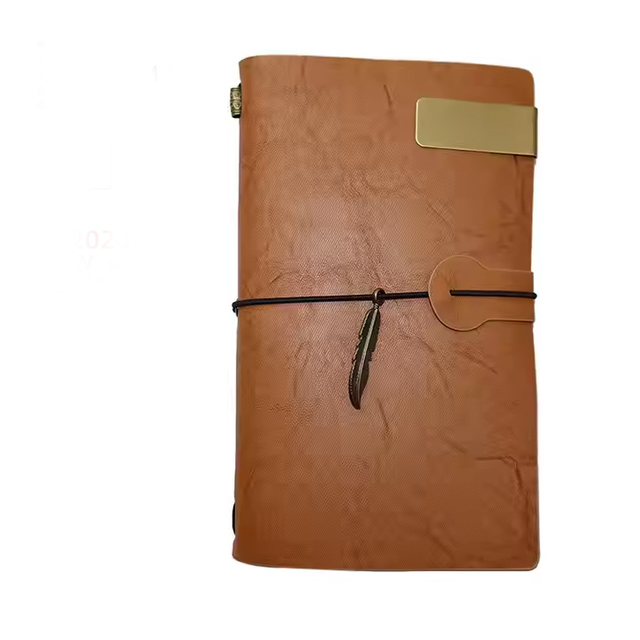 Wholesale Cheap Personalized Writing Diary Custom Personalized Office Genuine Leather Notebook