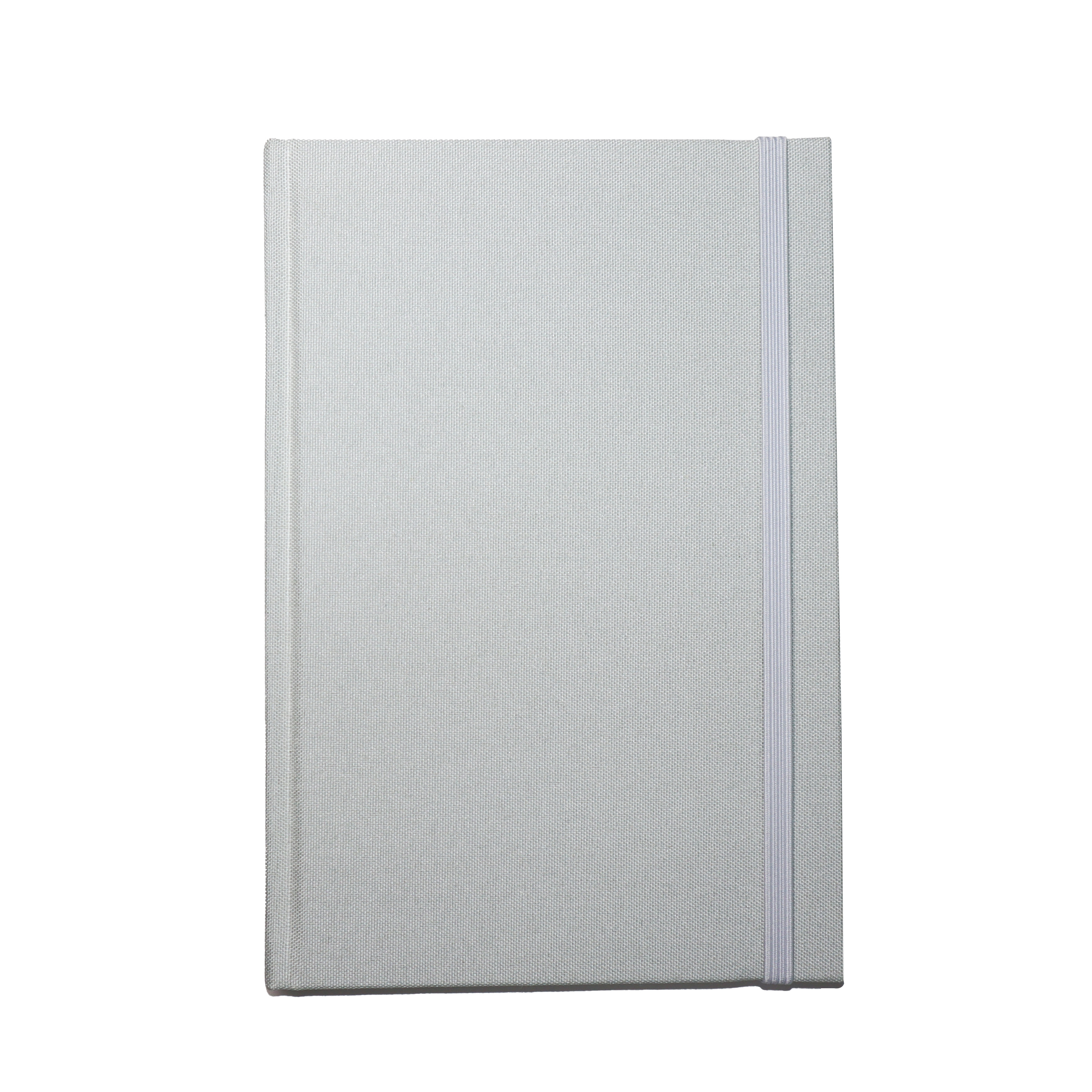 Wholesale Pure Color Fluffy Notebook Linen Hardcover Supplier A5 for Diary Gift