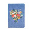 Embroidered Cloth Book Business Agenda Personalised Lightweight Linen Notebook
