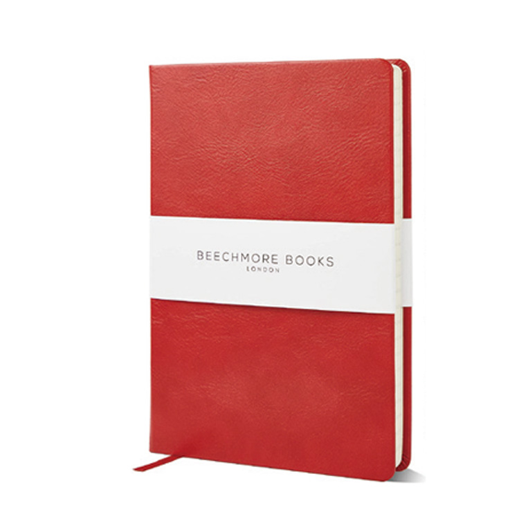 A5 Pu Leather Removable Soft Cover Business Custom Printed PU Journals Wholesale