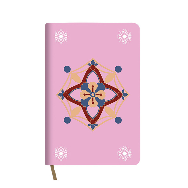 A5 Size Russian Butterfly Binding Four-Color Printing Genuine PU Leather Bibel Bible Book