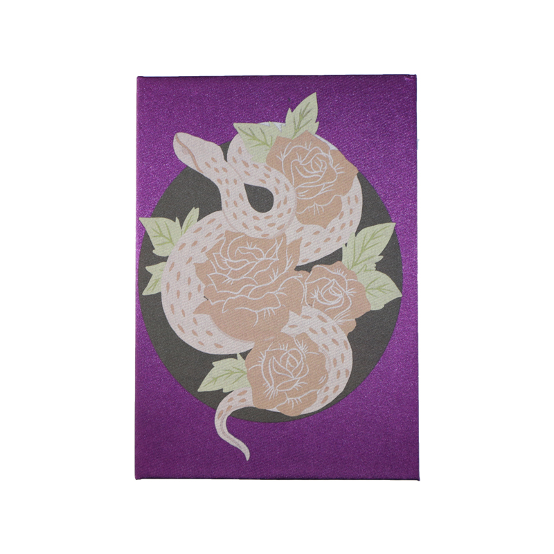 Custom Design Cute Cloth A5 Notebook Embroidered Lined Planner Custom Printing Diary Notebook