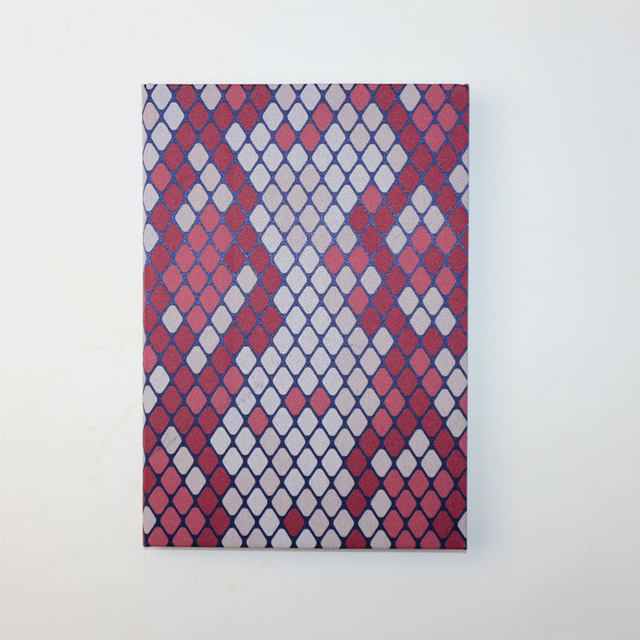 Custom Logo Notebook RTS Linen Hardcover Fabric A5 Size Sewing Binding Cute Journal