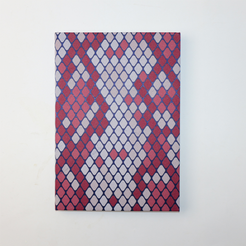 Custom Logo Notebook RTS Linen Hardcover Fabric A5 Size Sewing Binding Cute Journal