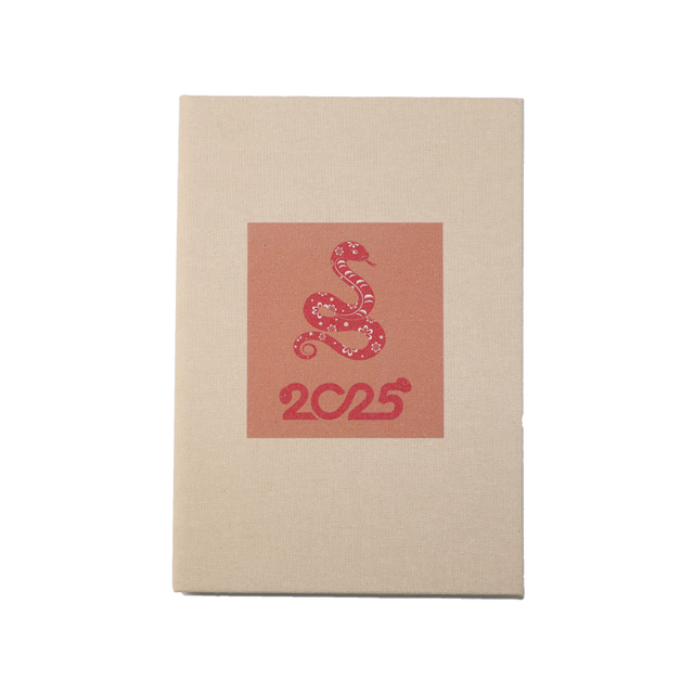 Hot Selling Fabric Cover Agenda Notebook Advanced Fabric Embroidery Notebook New Linen Fabric Notebook