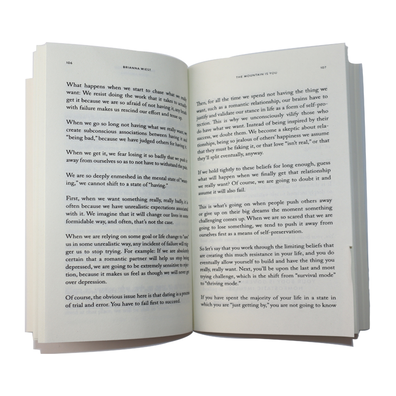 High Quality Special Edition Book Self Publishing Hard Cover Book Printing Service Custom Foil Edges