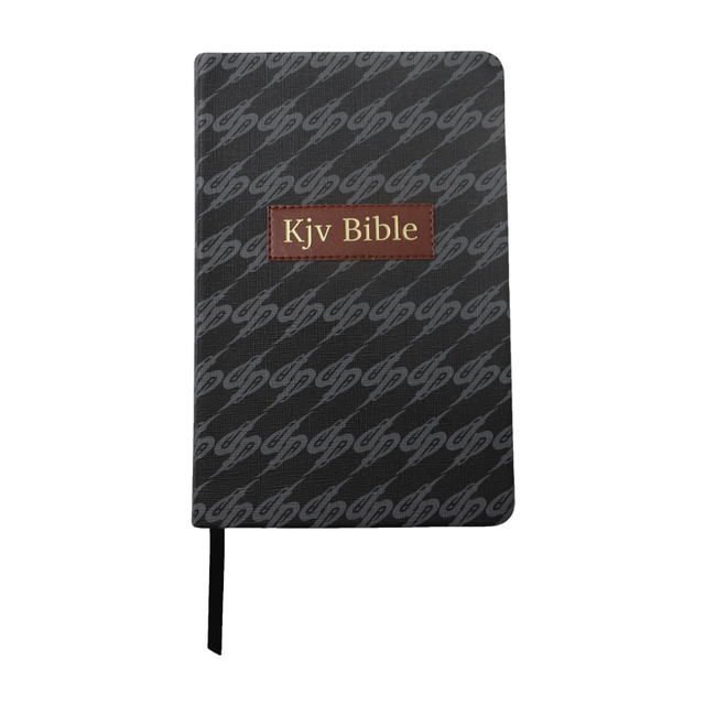 New Design Personal Custom Logo Different Color Paper Pu Bible Book Printing Service