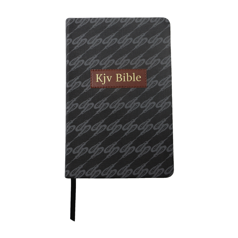 New Design Personal Custom Logo Different Color Paper Pu Bible Book Printing Service
