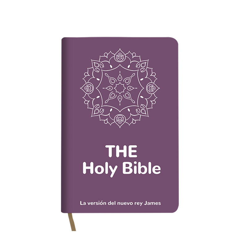 Premium Soft Leather Holy Bible Printing for Church Christian Bible