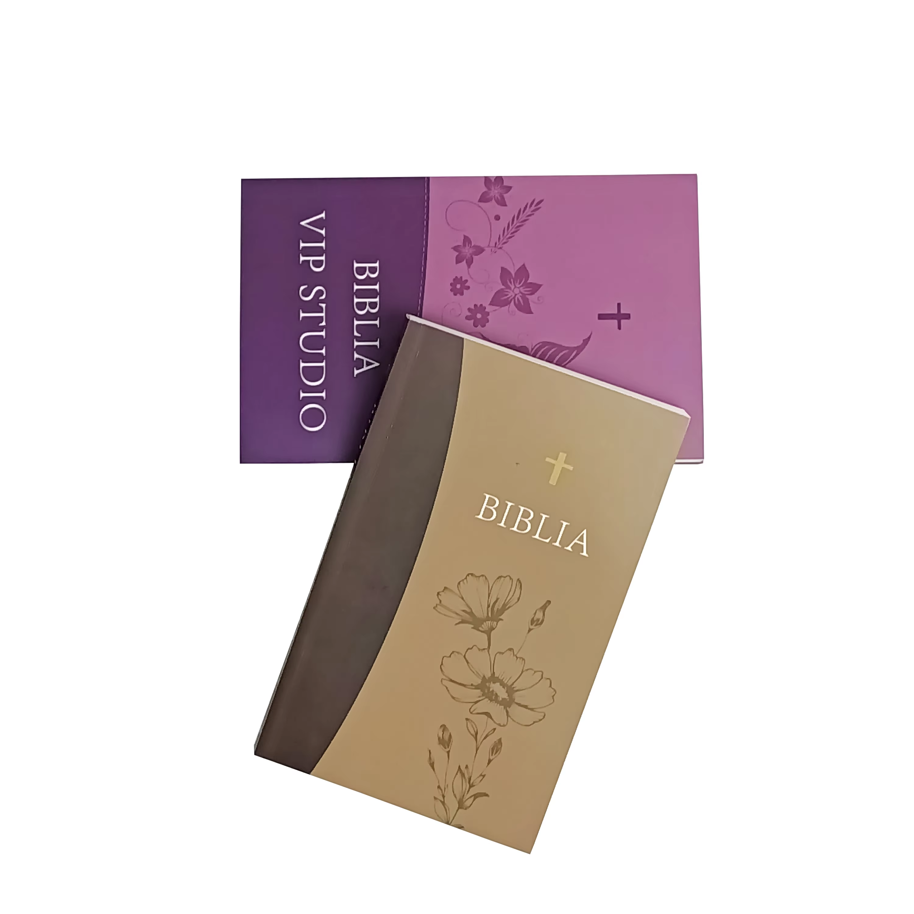 Customized Designer PU Leather Hardcover Christian Bible Printing Factories