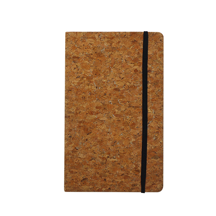 ODM Design A5 Diary Notebook Professional Customize Custom Hardcover Cork Journal Printing