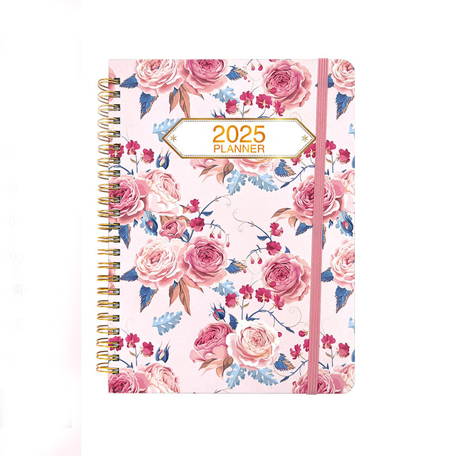 Factory Wholesale Solid Color Pvc Plastic Cover Spiral Notebook for School Supplier