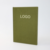 Custom Personalized Hardcover Linen Cover Notebook Custom Design