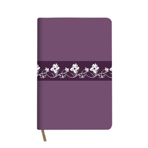 B5 Size Big Loose Leaf Binding Silver Stamp Foiling 30gsm Paper Le Nouveau Testament Bible Book 
