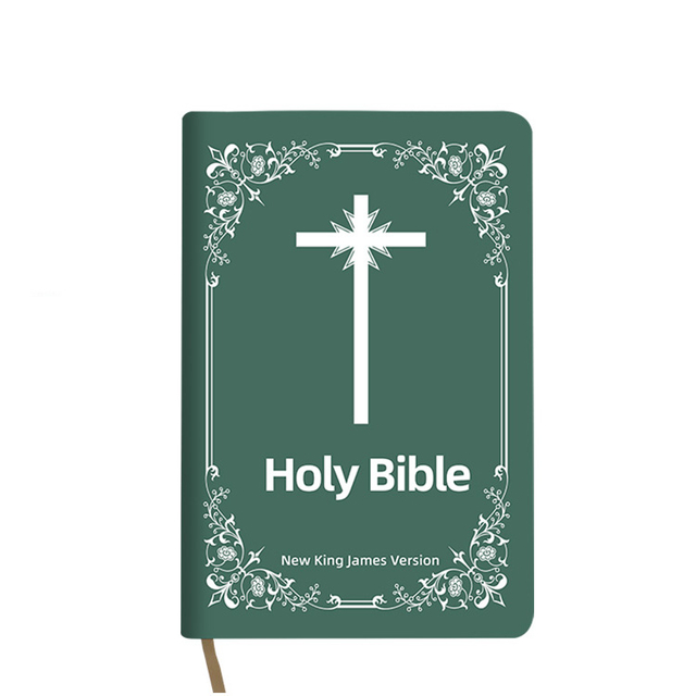 New Custom White Cover KJV Holy Bible Paper Book Printing in English Services