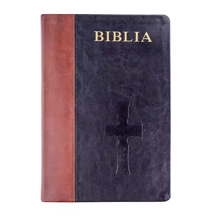 Best Selling Custom Service Leather Cover Wholesale Bible Paper Book Printing