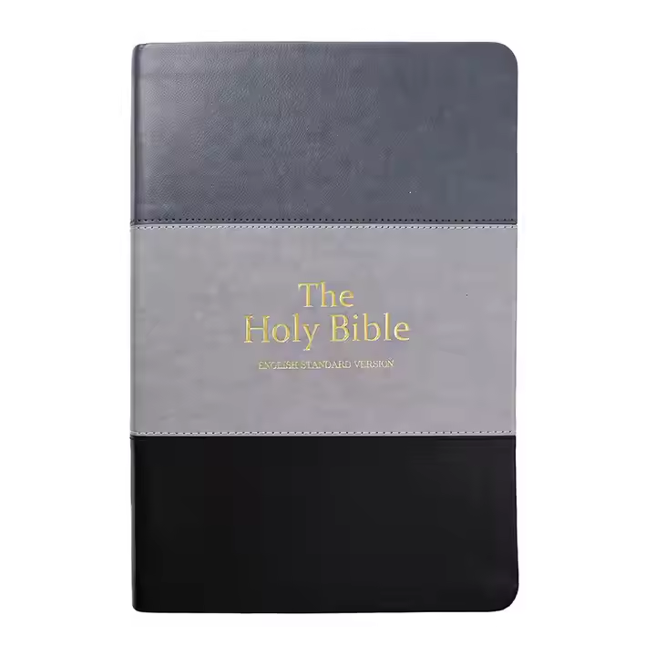 OEM ODM Custom Bibles Print Kjv Bible Book Printing Factory Leather Cover Book