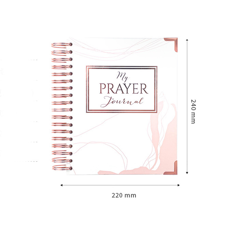 Oem Profesional Manufacturer Weekly Daily A5 Diary Organizer Planner Black Notebook Paper