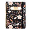 Factory Wholesale Solid Color Pvc Plastic Cover Spiral Notebook for School Supplier
