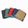 ODM OEM A5 Custom Cover Size Inner Paper Travelers Hardcover Printing Spiral Notebook Manufacturer
