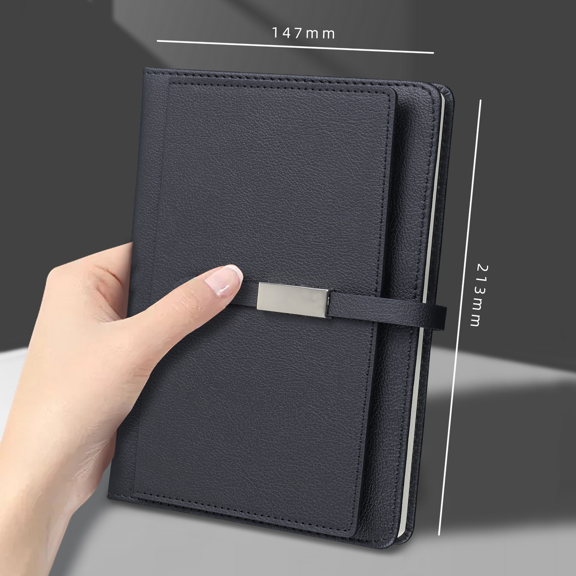 Magnetic Buckle Custom High Quality Personalized Dotted Diary And Notebook