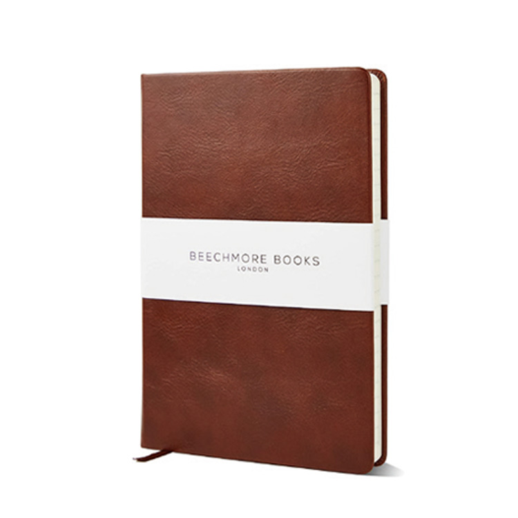 A5 Pu Leather Removable Soft Cover Business Custom Printed PU Journals Wholesale