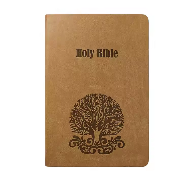 Custom Gold Stamping PU Leather Cover Christian Mini Bible Nkjv Manufacturer