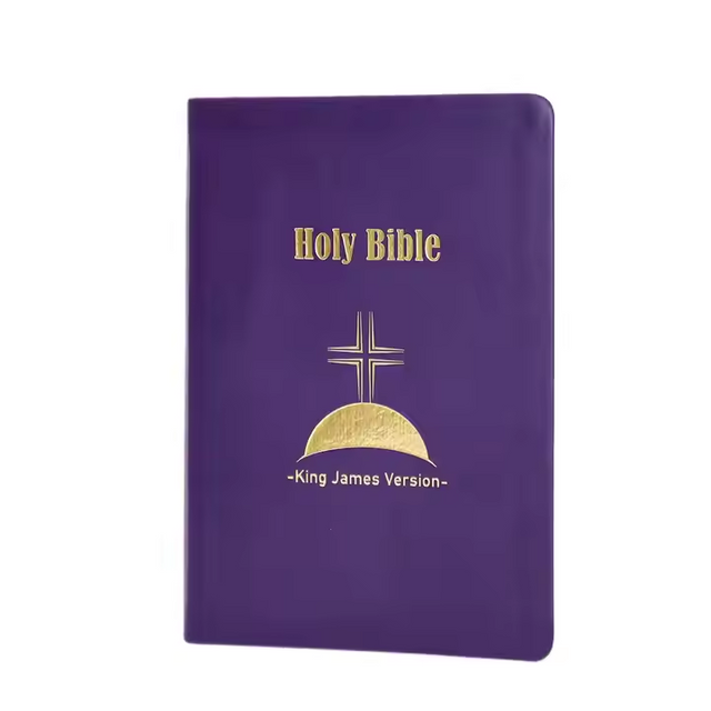 OEM Manufacturer Custom Size PU Leather English Mini Holy Bible