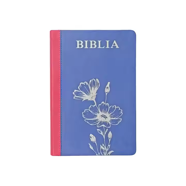 New Design Custom Size PU Leather Print Kjv Holy Bible OEM ODM