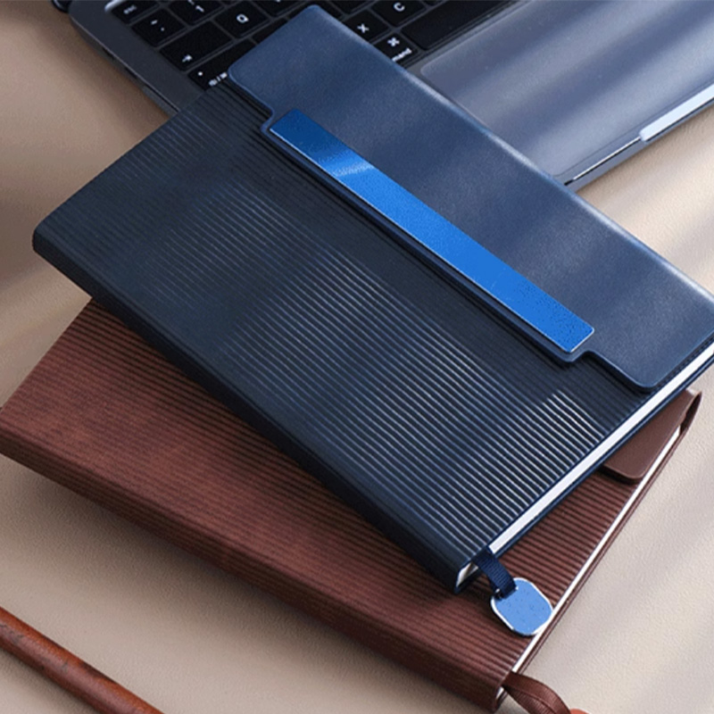 Custom Personalised Organizer Notebook Pu Office Notebook Softcover Journal