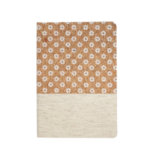 ODM New Trendy A5 Wholesale Custom Journal Printing inside Cork Notebook