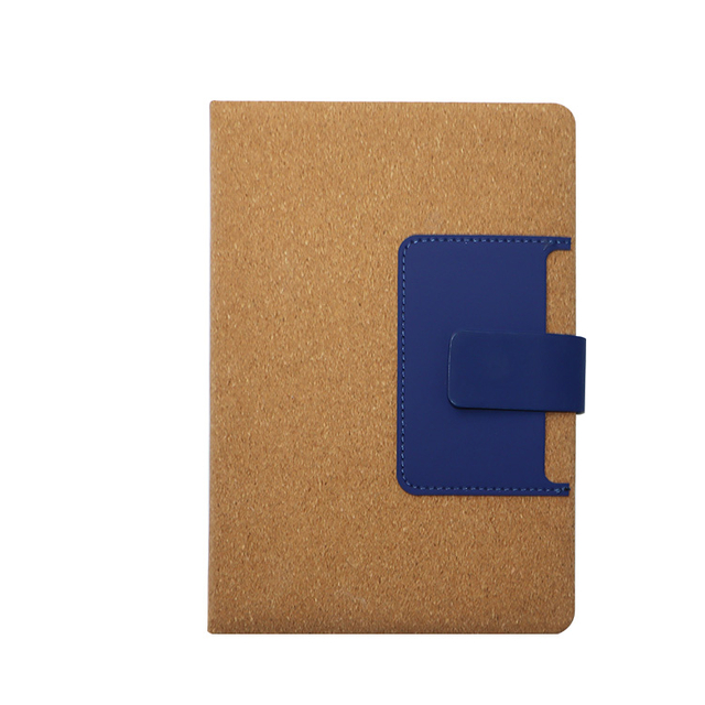 High Quality ODM A5 Wholesale Custom Recyclable Cork Cover Color Printing Journal 