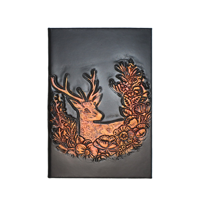 Oem 3D Embossed PU Hardcover Journal A5 Pinterest 3d Notebook Distributor
